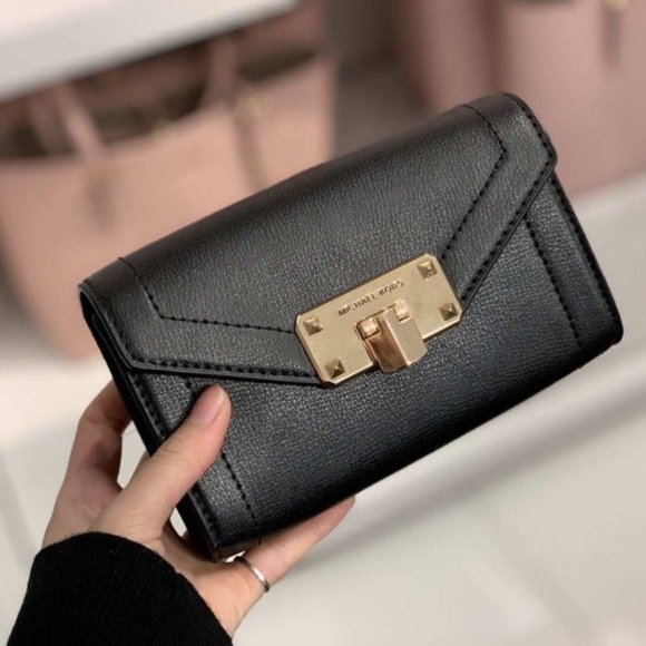 Michael Kors Handbags - New Michael Kors Black Mini Bag/Belt Bag Crossbody